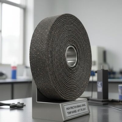 2.5 کیلوگرم رول پوشش ترمز ارائه عملکرد اصطکاک بالا محدوده دمای منفی 40 درجه سانتیگراد تا مثبت 300 درجه سانتیگراد